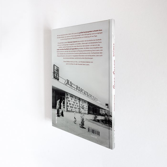 Buchausgabe Sutton Verlag, Rückseite